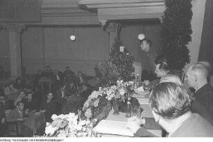 Steinkohlebergbau. Funktionärskonferenz - Porträts von Bergleuten, 29. Juni 1949