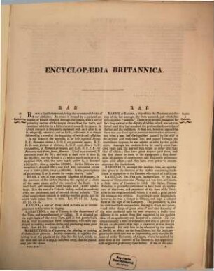 The Encyclopaedia Britannica, or Dictionary of Arts, Sciences, and General Literature, 19,1