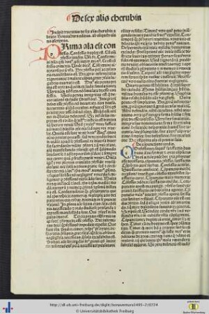 De sex alis cherubin et Seraphin