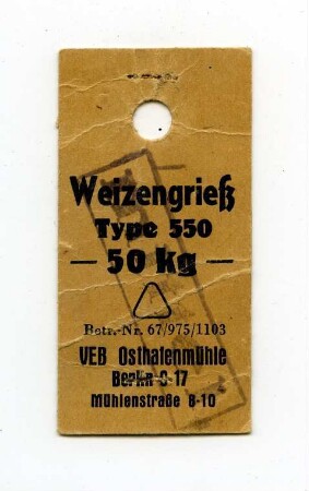 VEB Osthafenmühle Berlin