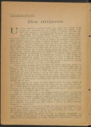 Dos mujeres