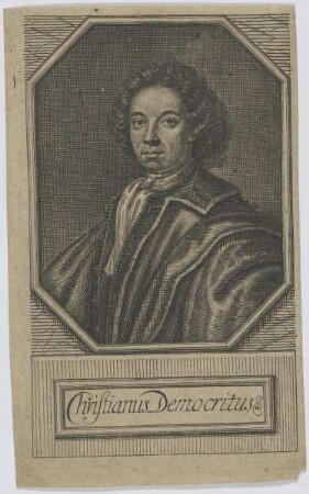 Bildnis des Christianus Democritus