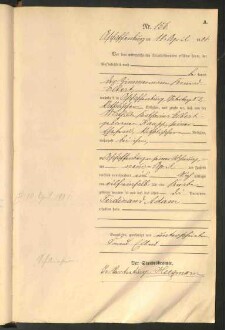 Standesamtsbuch der Stadt Aschaffenburg: Geburten 365/1900 - 184/1901