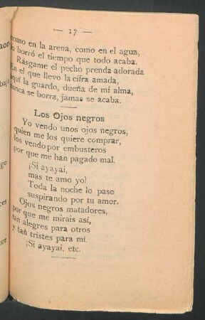 Los ojos negros