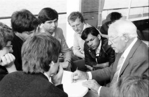 34. Tagung 1984 Mediziner; Spielbank: Sir John C. Eccles im Gespräch