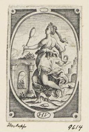 Klugheit, aus: "Allegorische Figuren"