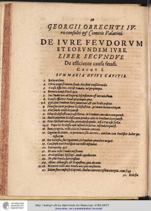 DE IVRE FEUDORUM ET EORUNDEM IVRE. LIBER SECUNDUS. De efficiente causa feudi. CAPUT I.