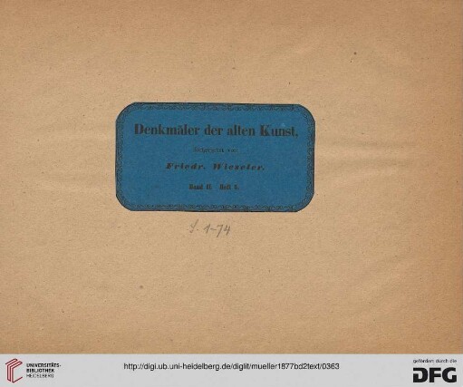 Titelblatt [Band II, Heft 5]