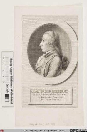 Bildnis Georg Friedrich Hildebrandt