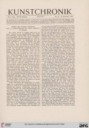 Heft 13 (22. Dezember 1916)