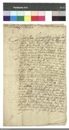 Johann Georg Ruppel verkauft eine von dem Konvent St. Bonifacii zu Lehen gehende Wiese in Gläserzell