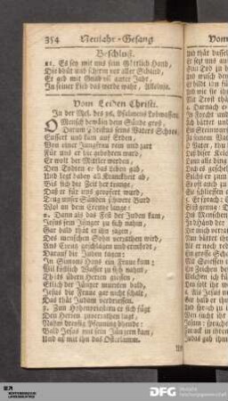 Vom Leiden Christi