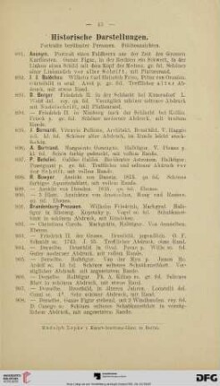 Historische Darstellungen (Nr. 891 - 1064)