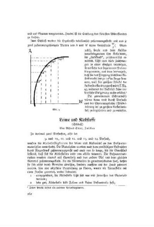 Leime und Klebstoffe : (Schluß)