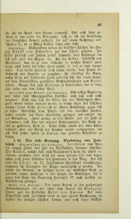 § 42. Der erste Kreuzzug. Eroberung von Jerusalem