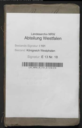 Revenuen des aufgehobenen Stifts St. Mauritz und Simeon in Minden, Rezeptur Hausberge