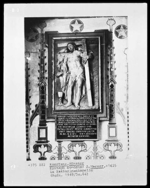 Epitaph Domdekan A. Werner