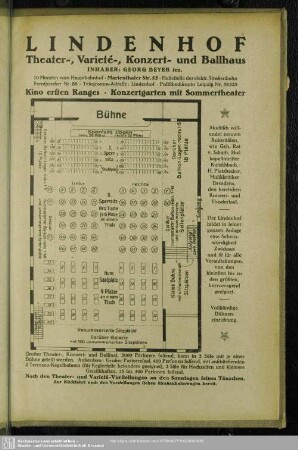 Lindenhof. Theater-, Varieté-, Konzert- und Ballhaus