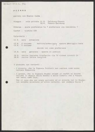 Brief an Claudio Abbado, 1992 [o.D.; vermutlich 1992]