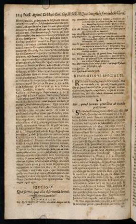 114-124, Sectio IV