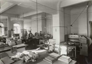 Raumaufnahmen (Marienallee) : Buchbinderei, Sächs. Landesbiblio. Dresden