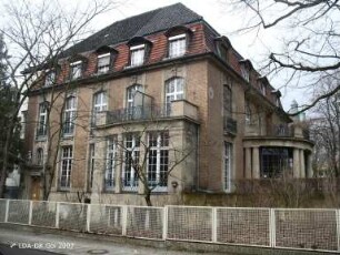 Kurhaus Westend für Nervenleidende (speziell für Morphinisten und Alkoholisten, ehem. Bezeichnung) & Psychatrische u. neurologische Klinik der Freien Universität Berlin; Berlin, Charlottenburg-Wilmersdorf