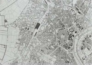 Plan von Dresden. 12. Auflage 1898 (ca. 1:10 000), hrsg. vom Vermessungsamt der Stadt Dresden
