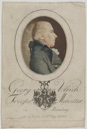 Bildnis des Georg Ulrich Frieser