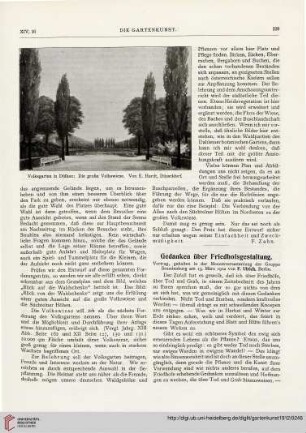14: Gedanken über Friedhofsgestaltung : Vortrag