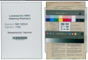 Entnazifizierung Heinrich Kessenbrock , geb. 06.06.1902 (Elektriker)
