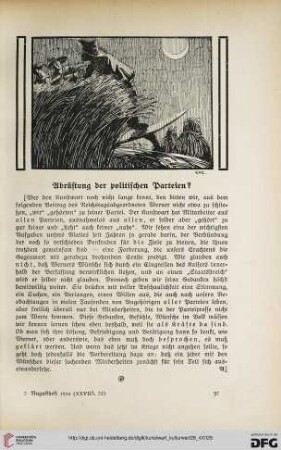 Heft 22 (2. Augustheft 1915)
