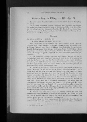 Versammlung zu Elbing. - 1434 Jan. 24.