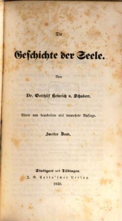 Die Geschichte der Seele, 2