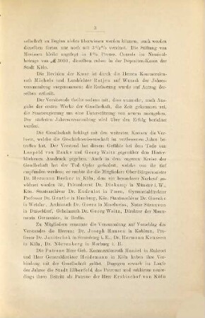 Jahresbericht der Gesellschaft für Rheinische Geschichtskunde : über das Jahr ... 6. 1886
