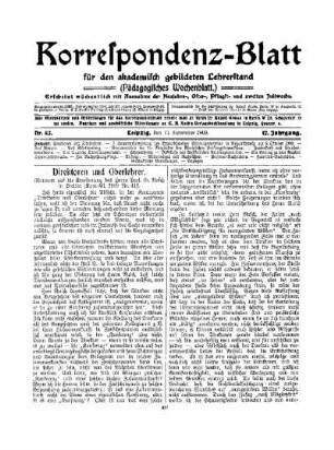 Direktoren und Oberlehrer