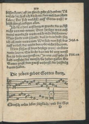 Die zehen gebot Gottes kurtz.