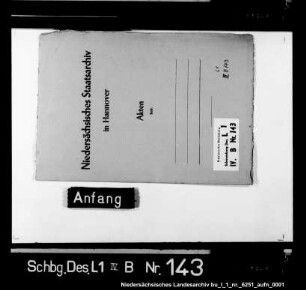 Bestellung von Kleidung durch Heinrich Crop, Amtmann zu Lauenau