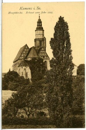 Kamenz. Hauptkirche