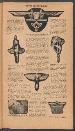 Joyas modernistas