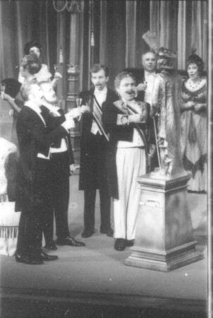 "Die lustige Witwe" von Franz Lehár. Dresden- Radebeul: Landesbühnen Sachsen, 1968