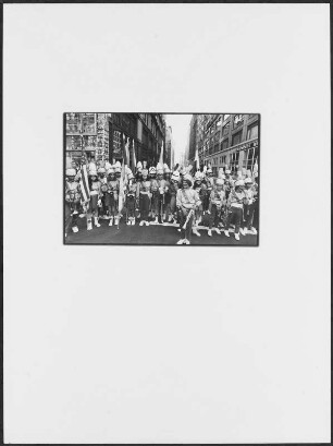 Teilnehmer einer Parade, New York