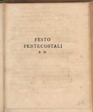Festo Pentecostali P.P.