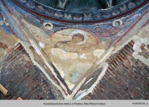 Die Ausmalung der Sankt Nikolauskirche : Die Ausmalung der Kuppel : Evangelistenmedaillons