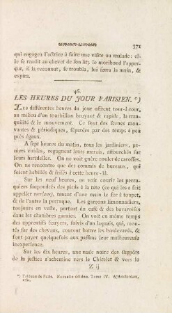 46. Les Heures Du Jour Parisien.