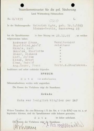 Motz, Heinrich