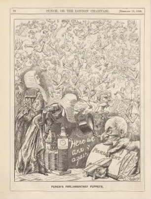 Punch's parliamentary puppets