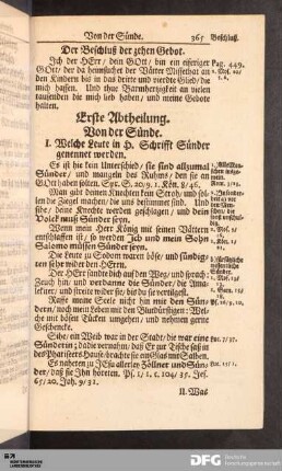 Der Beschluß der zehen Gebot.