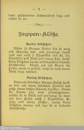 Suppen-Klöße