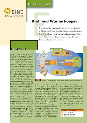 Kraft und Wärme koppeln.