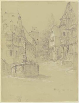 Marktplatz in Miltenberg am Main